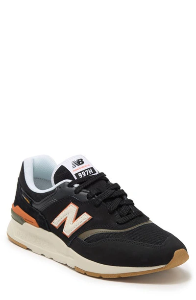 Shop New Balance 997 H Sneaker In Black/ Cayenne