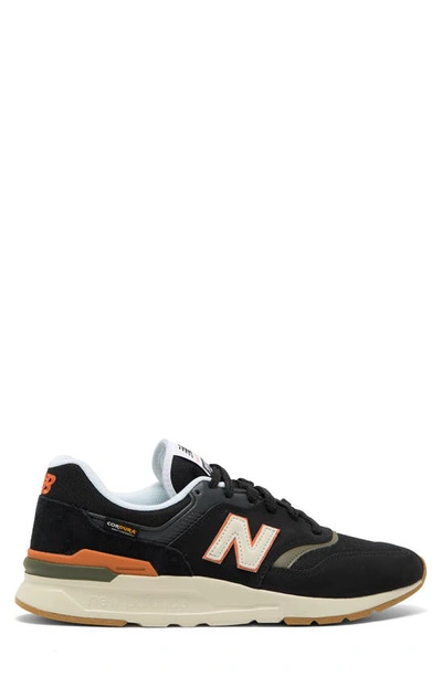 Shop New Balance 997 H Sneaker In Black/ Cayenne
