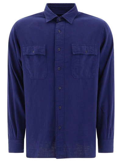 Shop Polo Ralph Lauren "sahara" Shirt In Blue