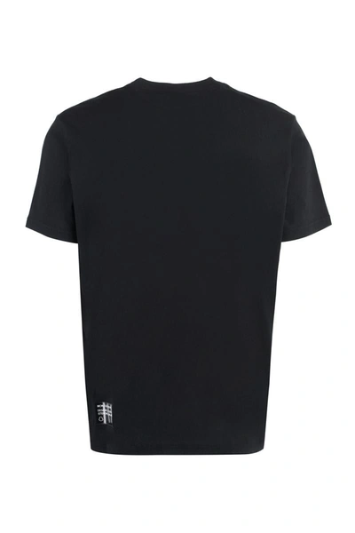Shop Moncler Genius Moncler X Frgmt - Cotton Crew-neck T-shirt In Black