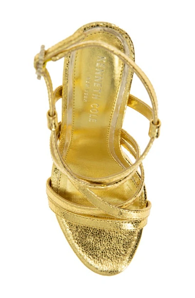Kenneth Cole New York Allen Platform Sandal In Light Gold