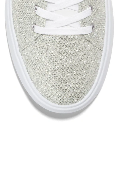 Shop Cole Haan Grandpro Crosscourt Traveler Sneaker In Silver Glitter