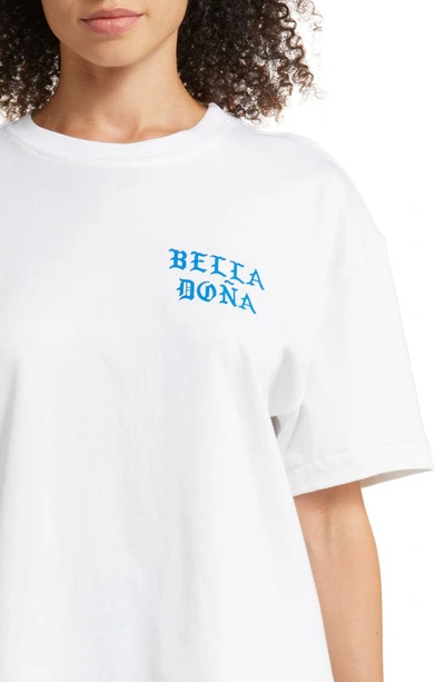 Shop Bella Dona Bella Doña Alacrán Cotton Graphic T-shirt In White