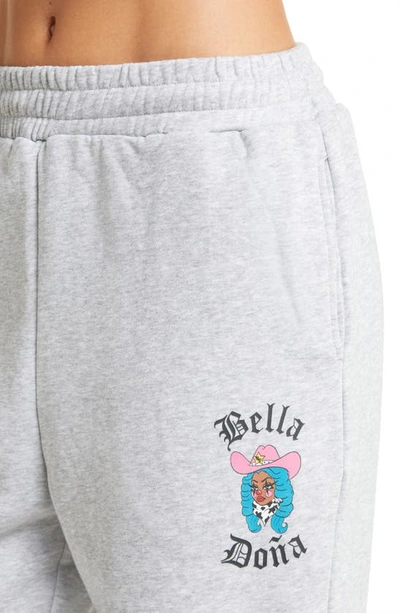 Shop Bella Dona Payasita Sweatpants In Grey