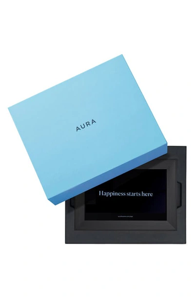 Aura Carver Digital Photo Frame In Black Tones
