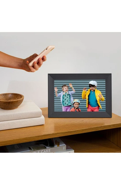Aura Carver Digital Photo Frame In Black Tones