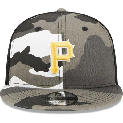 Shop New Era Camo Pittsburgh Pirates Urban Camo Trucker 9fifty Snapback Hat