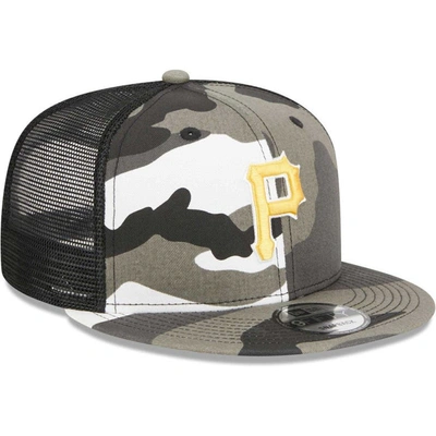 Shop New Era Camo Pittsburgh Pirates Urban Camo Trucker 9fifty Snapback Hat