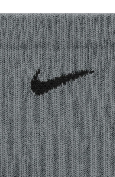 Shop Nike Dry 6-pack Everyday Plus Cushion Crew Training Socks In Grey Multi