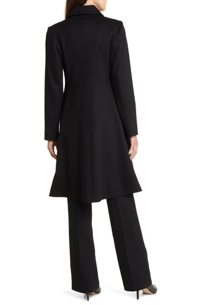 Shop Fleurette Nell Wool Coat In Black