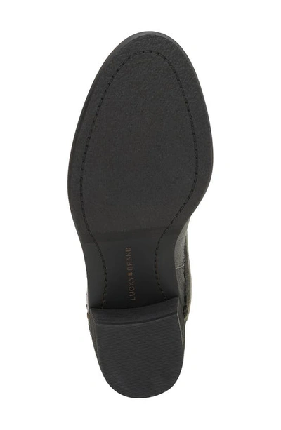 Lucky Brand Callam Bootie In Charcoal
