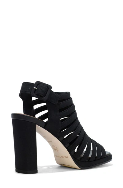 Shop Donald Pliner Sevanna Ankle Strap Sandal In Black