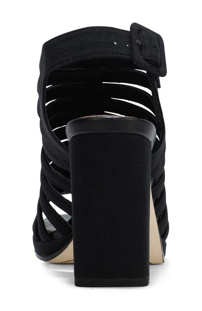 Shop Donald Pliner Sevanna Ankle Strap Sandal In Black