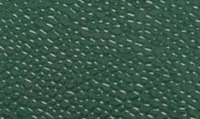 Thom Browne Leather Crossbody Camera Bag In Dark Green