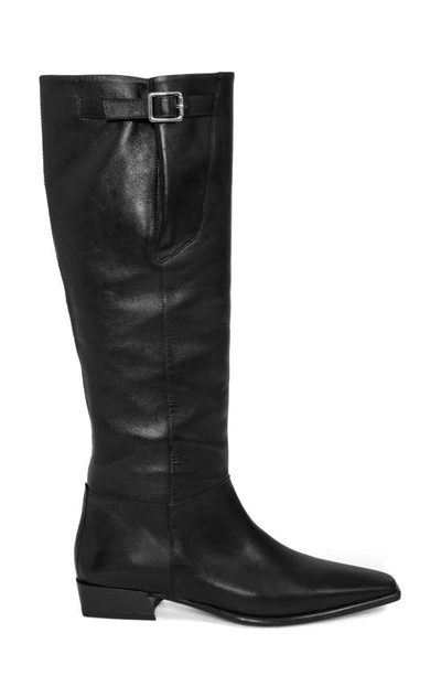 Shop Vagabond Shoemakers Nella Over The Knee Boot In Black