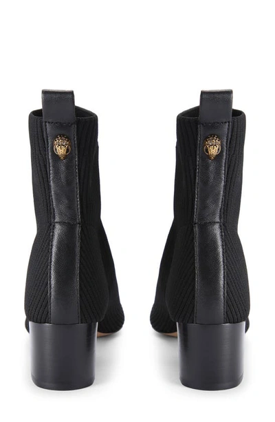 Kurt Geiger Leather Elmer Ankle Boots In Black