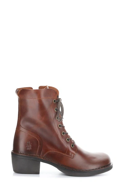FLY LONDON FLY LONDON MILU LACE-UP LEATHER BOOT 