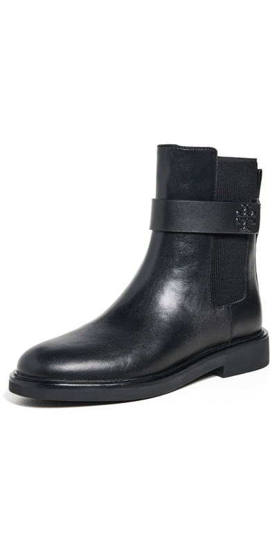 Shop Tory Burch Double T Chelsea Boots 35mm Perfect Black