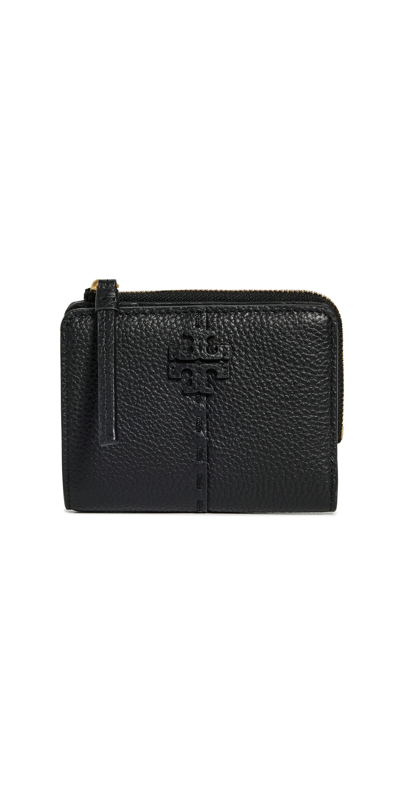 Shop Tory Burch Mcgraw Bi-fold Wallet Black