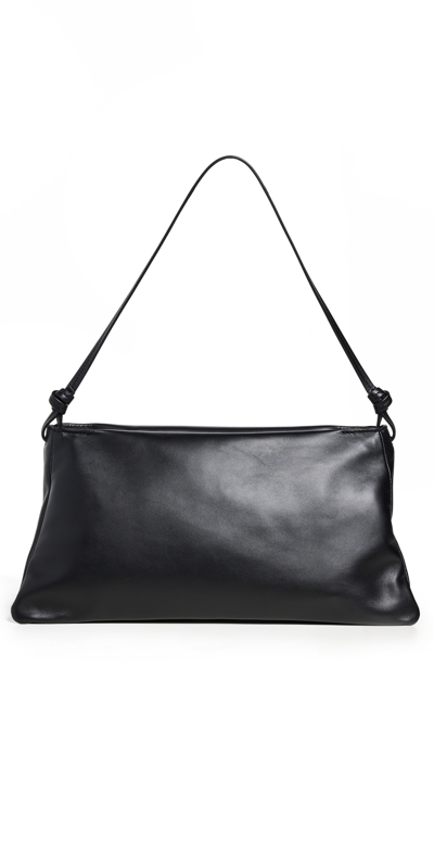 Shop Staud Vivi Shoulder Bag Black