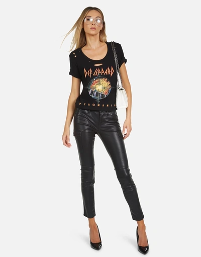 Lauren Moshi X Myra X Def Leppard Pyromania In Black