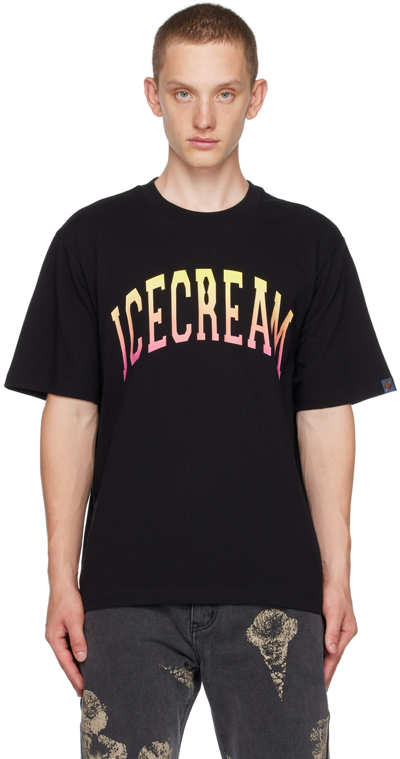 Shop Icecream Black College T-shirt