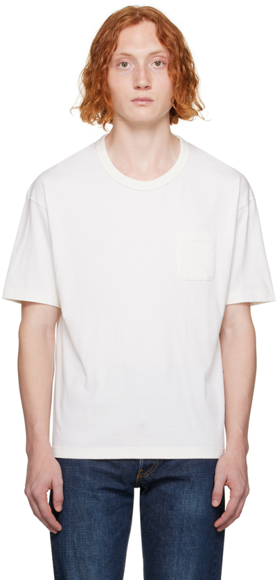Shop Visvim Off-white Ultimate Jumbo T-shirt