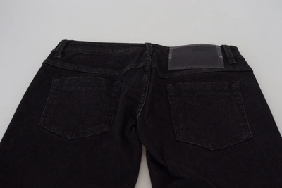 Shop Acht Black Low Waist Slim Fit Cotton Denim Women's Jeans