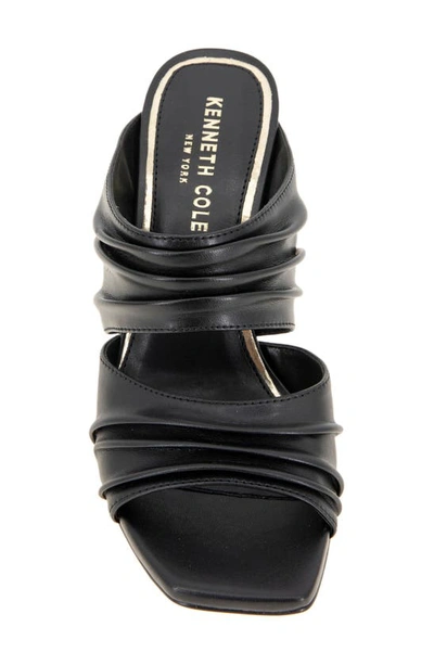 Kenneth Cole Heidi Ruched Strap Pump In Black
