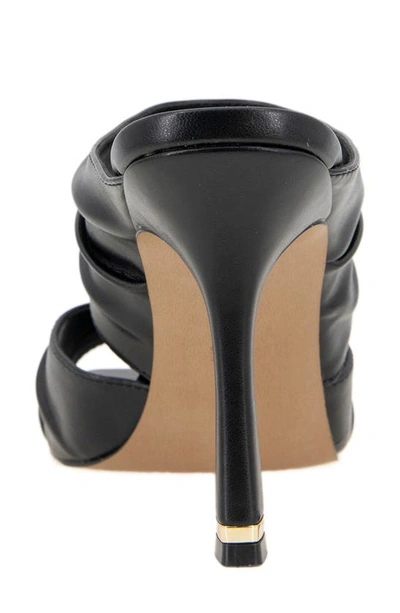 Kenneth Cole Heidi Ruched Strap Pump In Black