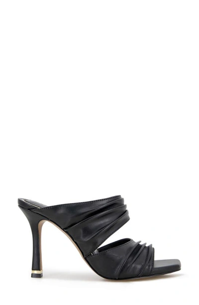 Kenneth Cole Heidi Ruched Strap Pump In Black