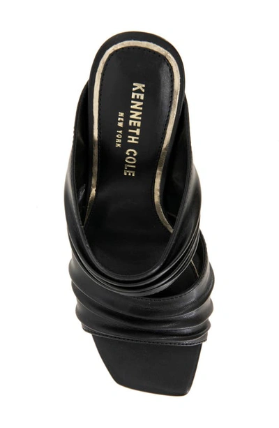 Kenneth Cole Heidi Ruched Strap Pump In Black