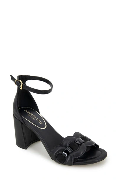 Shop Kenneth Cole Luisa Scalloped Strap Sandal In Black