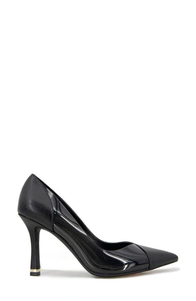 Shop Kenneth Cole Rosa Clear Side Stiletto Pump In Black