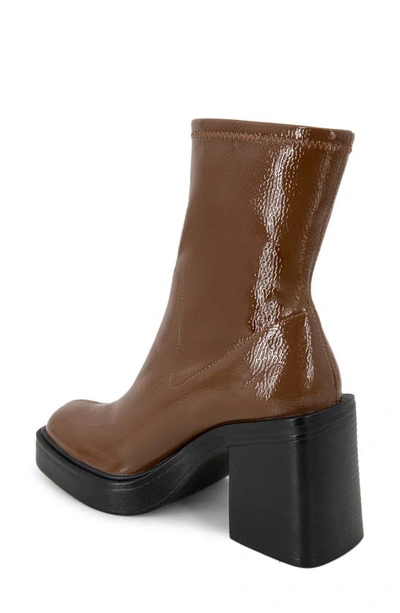 Shop Kenneth Cole New York Amber Boot In Chocolate