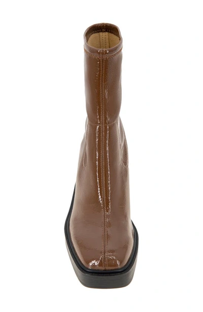 Shop Kenneth Cole New York Amber Boot In Chocolate