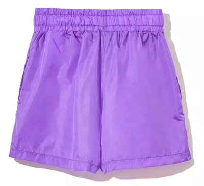 Shop Comme Des Fuckdown Purple Nylon Women's Short