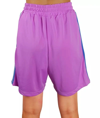 Shop Comme Des Fuckdown Purple Polyester Women's Short
