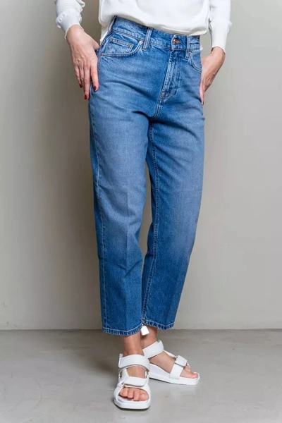 Shop Don The Fuller Blue Cotton Jeans &amp; Women's Pant