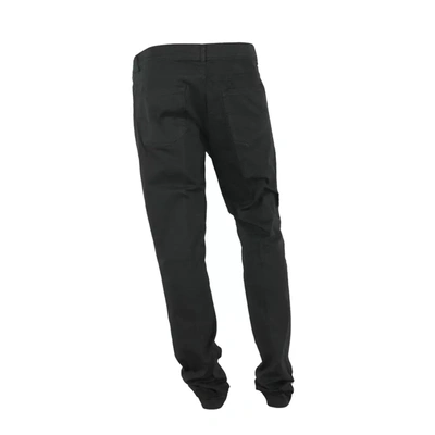 Shop Made In Italy Black Cotton Jeans &amp; Men's Pant
