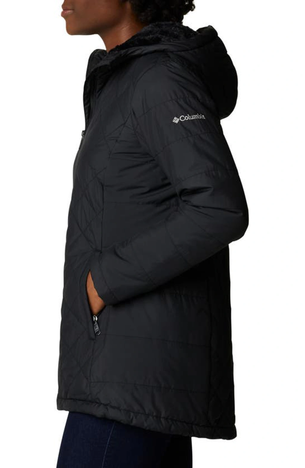 Columbia Snowmelt Valley Lined Jacket In Black ModeSens
