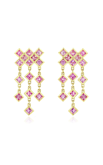 Future Fortune 18k Yellow Gold Luminesence Earrings In Gold