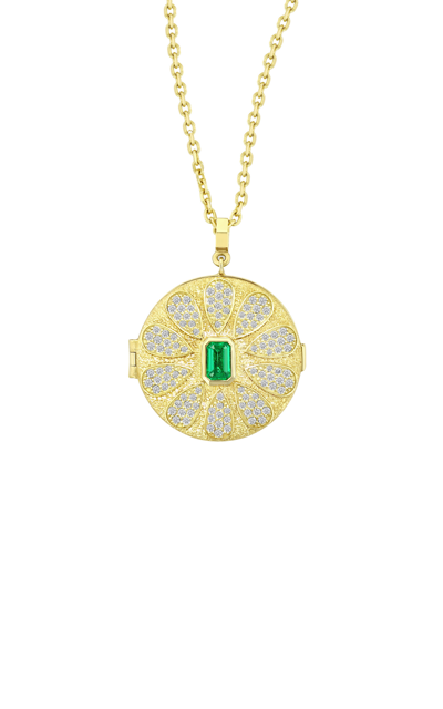 Future Fortune 18k Yellow Gold Wonder Locket Necklace In Gold