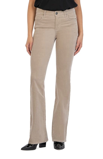 Shop Kut From The Kloth Karen Bootcut Corduroy Pants In Sand