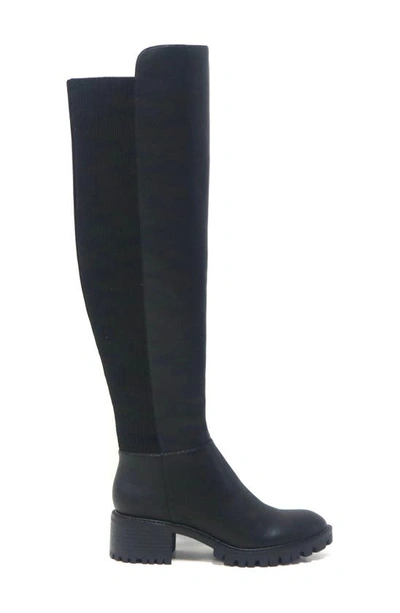 Shop Kenneth Cole New York Riva Knee High Boot In Black