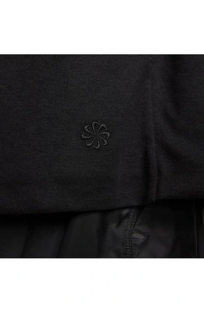 Shop Nike Sportswear Tech Pack Dri-fit Oversize Pocket T-shirt In Black/ Black/ Black