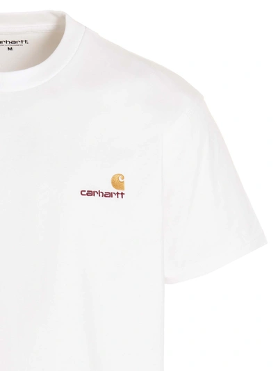 Shop Carhartt American Script T-shirt White