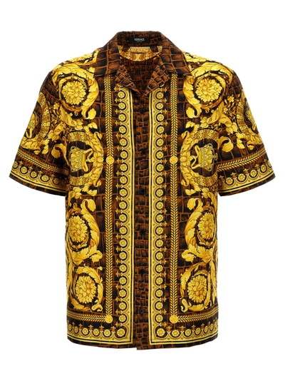 Shop Versace Barocco Shirt, Blouse Multicolor