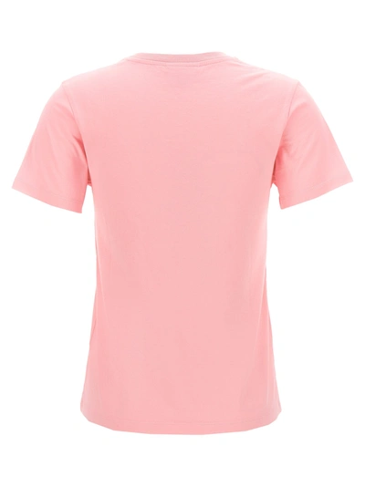 Shop Maison Kitsuné Fox Head T-shirt Pink