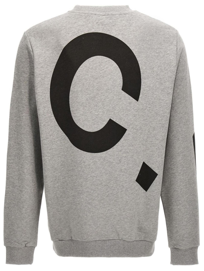 Shop Apc Grey Cotton Sweatshirt In Grigio